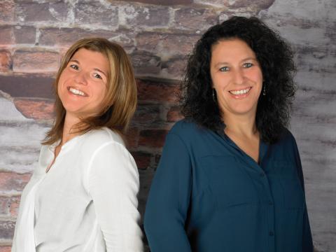 Die Geschäftsführung der CS Personal Team GmbH: Nadine Schultz und Tanja Curt